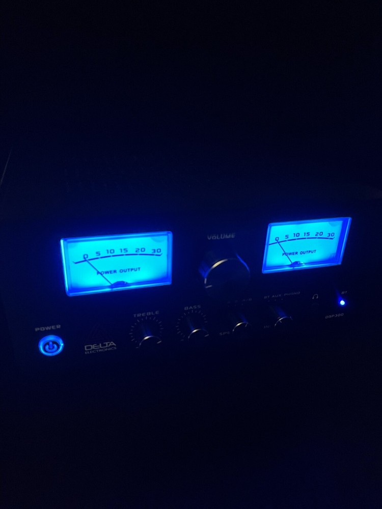 Delta Stereo Receiver w/ Record Player Input/Bluetooth Phono PREAMP DBP300 2-ch