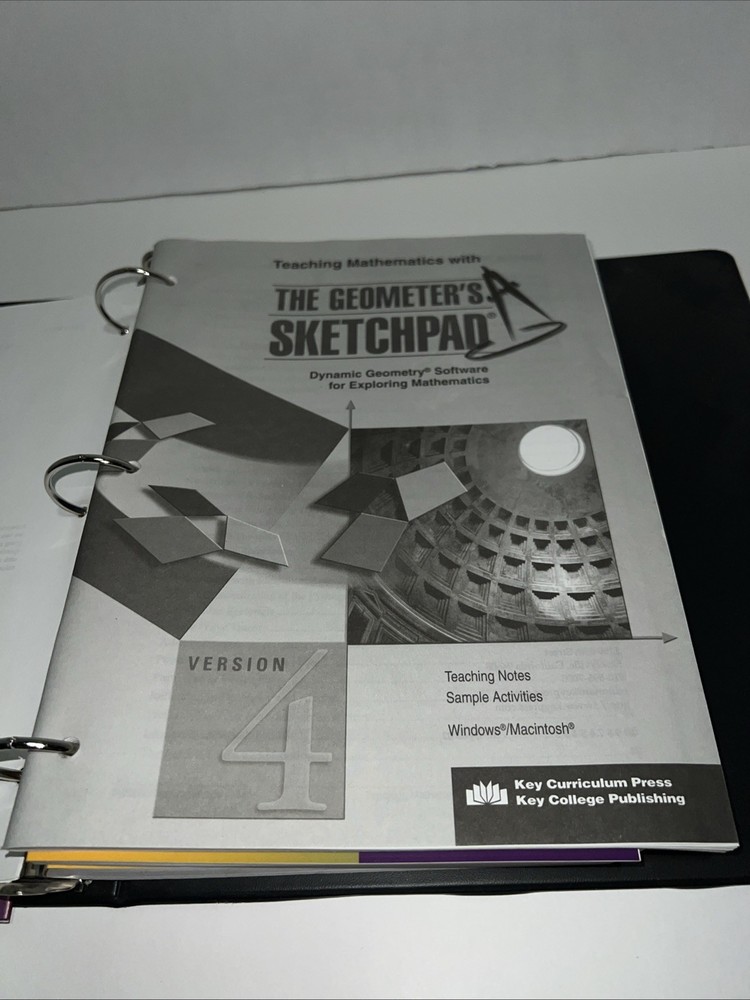 NOS Geometer's Sketchpad Version 4 Cd-Rom, Walkthrough Guide No CDs
