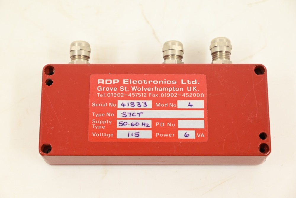S7CT Amplifier for use with RDP capacitive transducers.