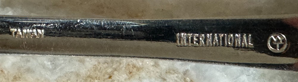 4pc Hutton (Silverplate, 1960) by INTERNATIONAL SILVER forks & teaspoon