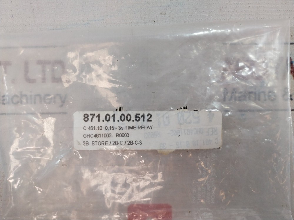 ABB C461.10 Timer Delay Relay 0,15-3,0S