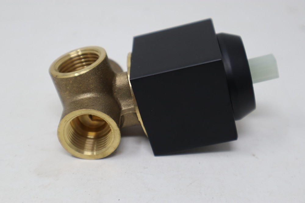 Matte Black Mixing Valve Single Function Shower Mixer Valve-Valve ONLY Square