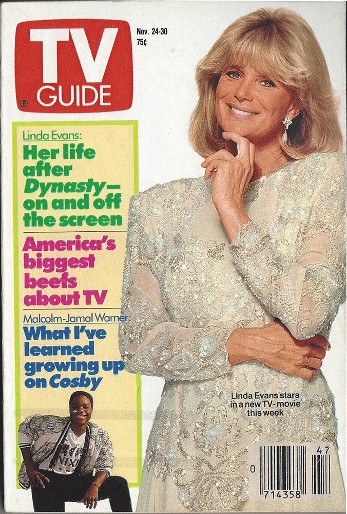 1990 TV Guide Nov. 24-30 Linda Evans