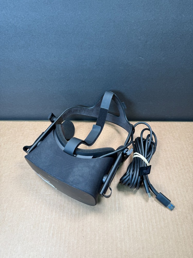 Oculus Rift C4-A HM-A VR Virtual Reality Headset Black with Cable Works!!!
