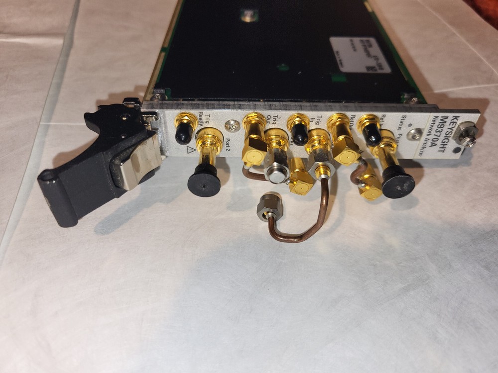 Agilent Keysight M9370A Network Analyzer PXI Vector Network Analyzer, up to 4GHz