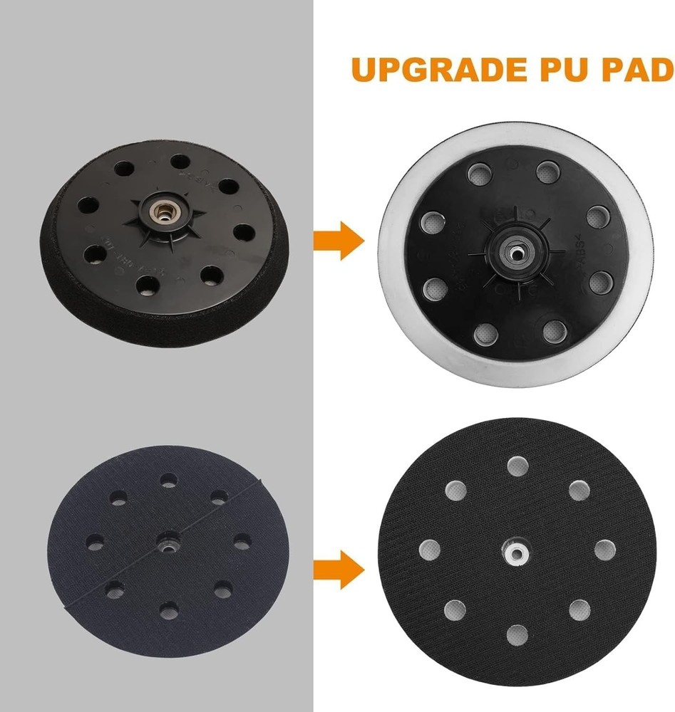 Electric Handheld Drywall Sander with Variable Speed and Dust Extraction Feature