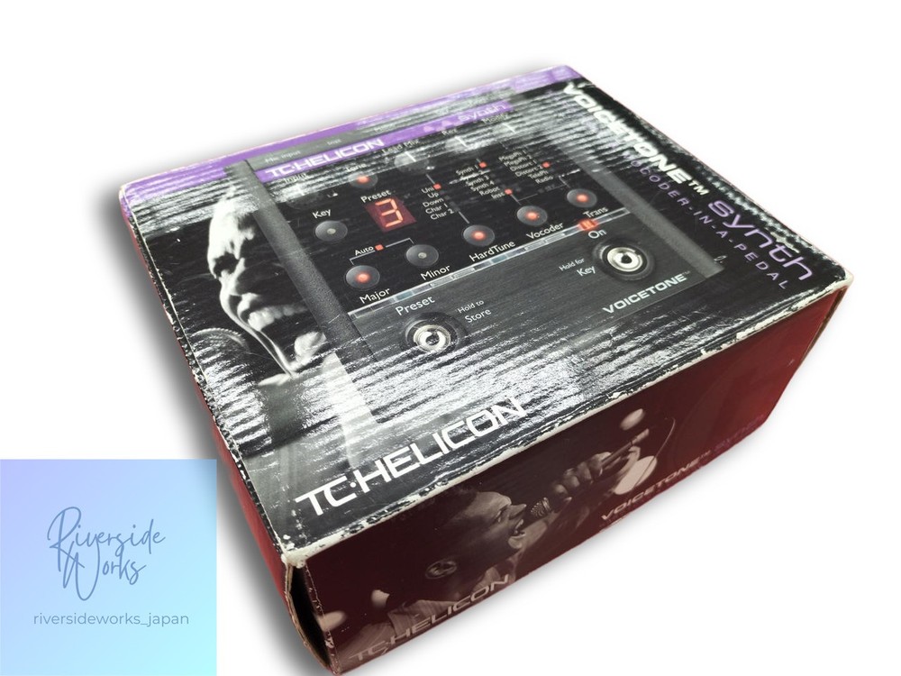 TC HELICON VoiceTone Synth Vocal Effects Processor JP