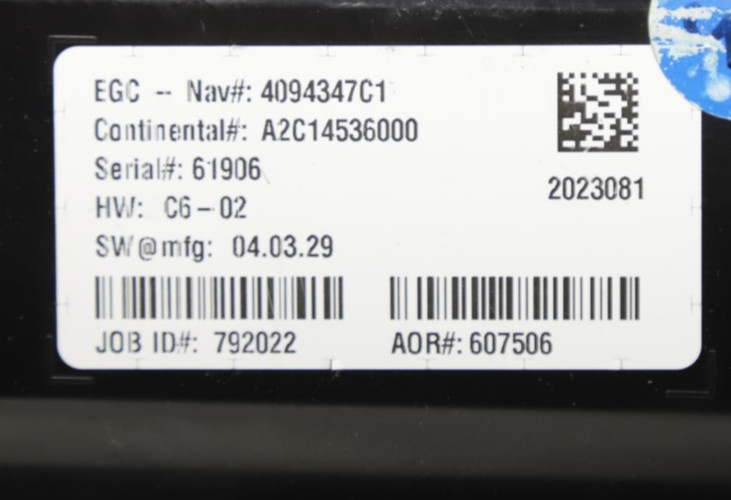 International Navistar Instrument Panel Cluster | 4094347C1