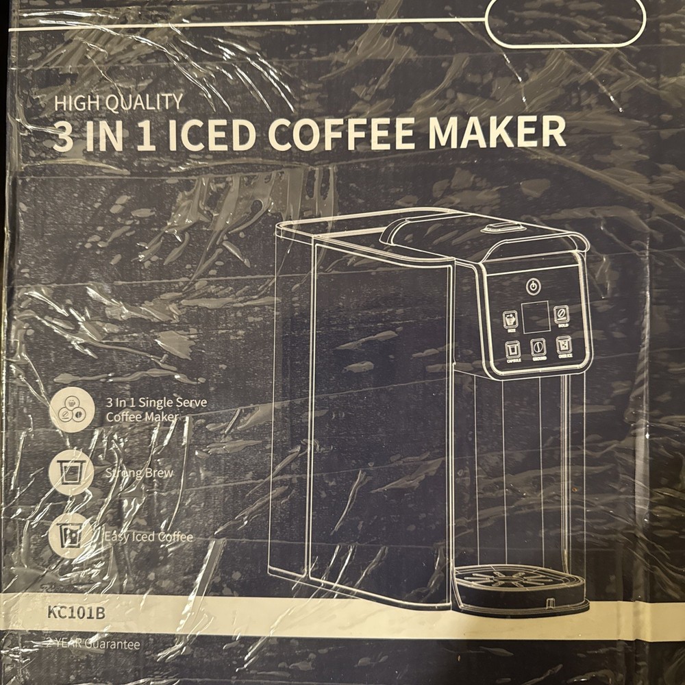 3 in 1 Coffee Maker, K Cup Coffee Maker Compatible with Ground Coffee & Teas,...