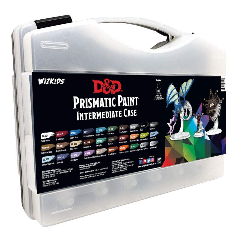 D&D Prismatic Paint Intermediate Highly Collectable Excellent Quality Case