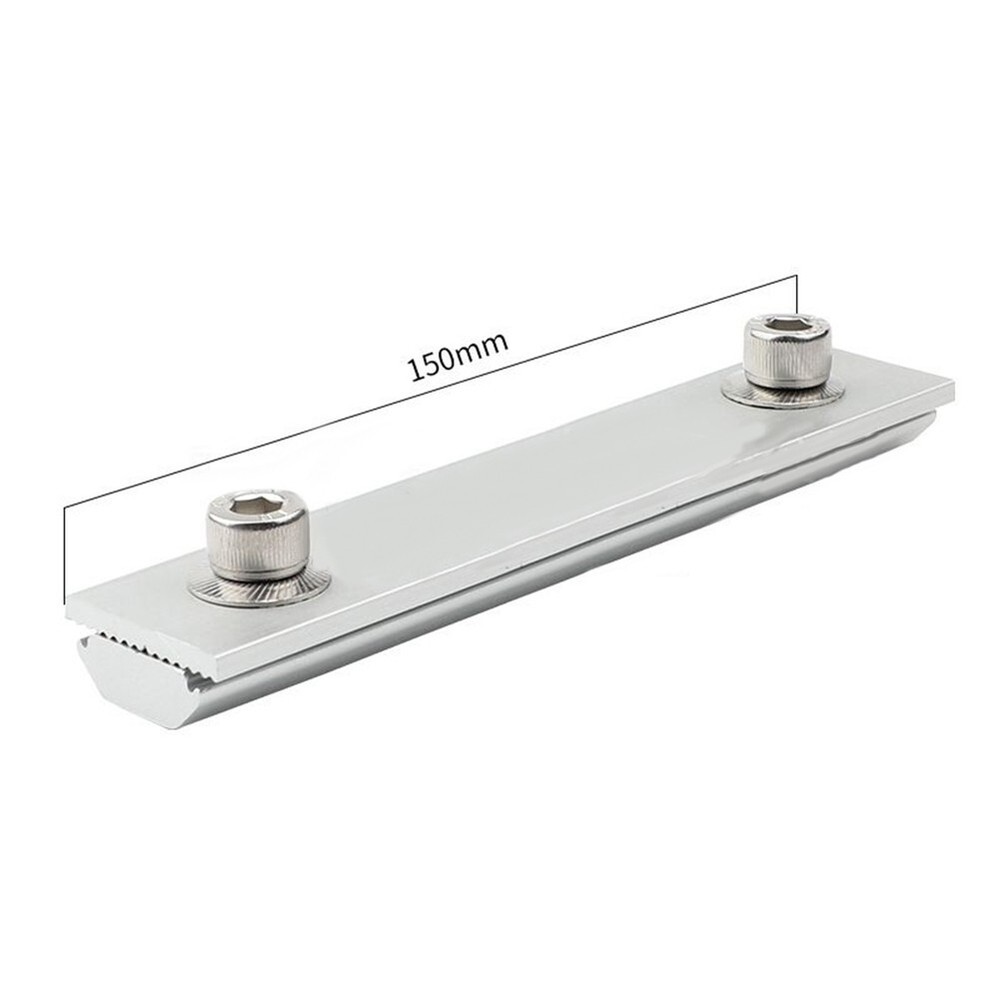 Aluminium Solar Module Rails Profile Connectors Mounting Connection Replacement
