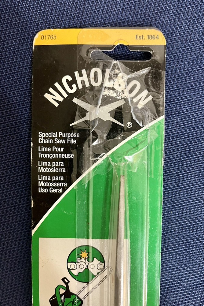 Nicholson Chainsaw File 8”x 3/16”