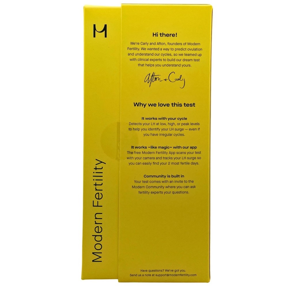 Modern Fertility Ovulation Predictor Test 20 Tests – 3 Pack – New