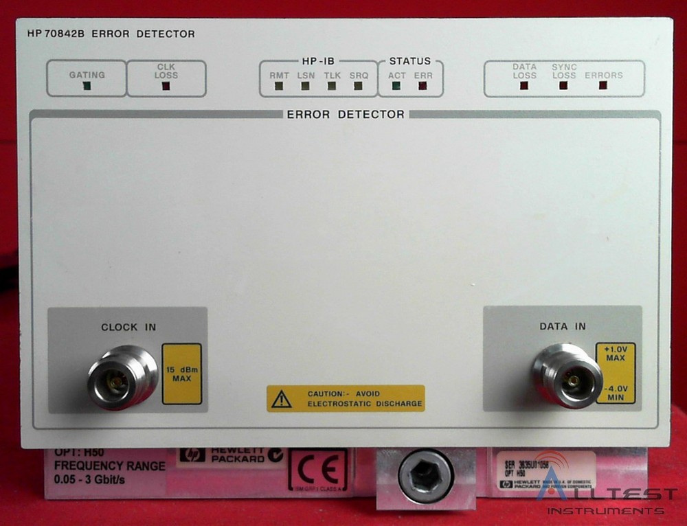 Agilent - Keysight 70842B -H50 Error Detector Module (1058)