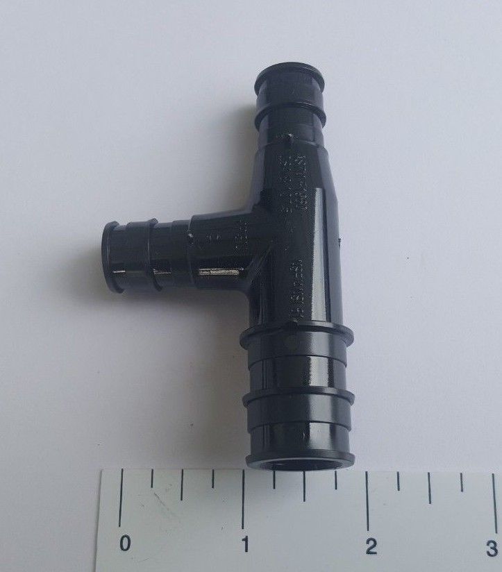 25 Pcs. 3/4 x 1/2 x 1/2 Pex A Tee, Poly Alloy Plastic Expansion Tee, 201-5-7=25