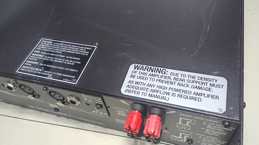 Great Condition Venable Instruments VLA1000 Linear Amplifier W/ PIP2 FXQ2 Module