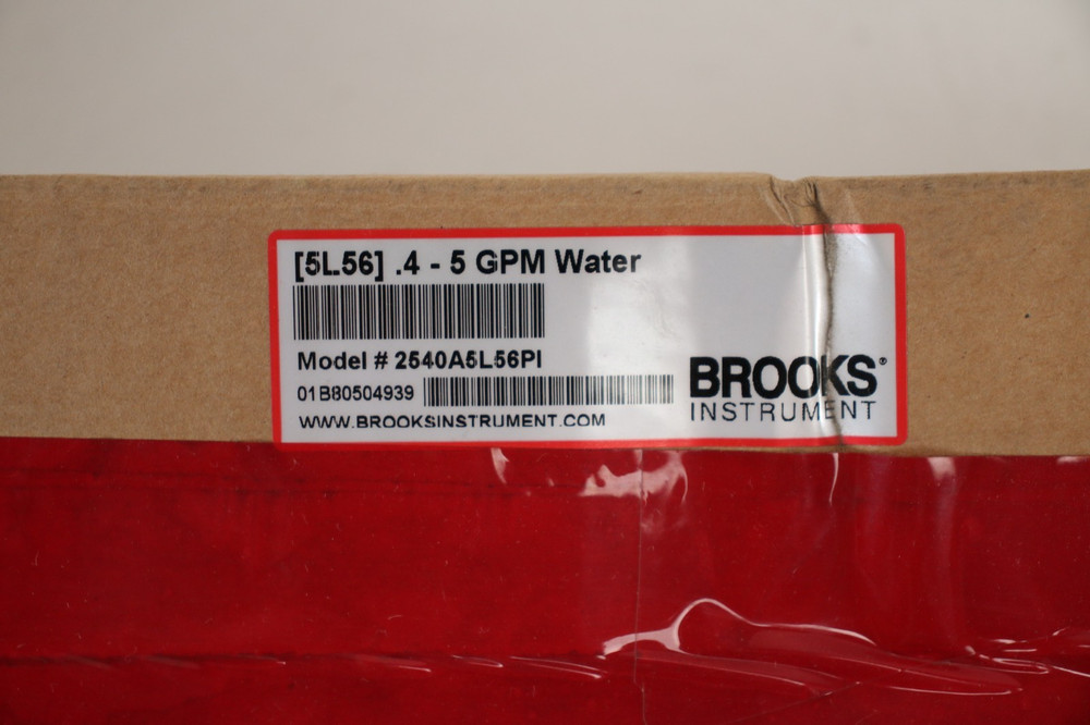 Brooks Instrument Flow Meter 2540A5L56PI