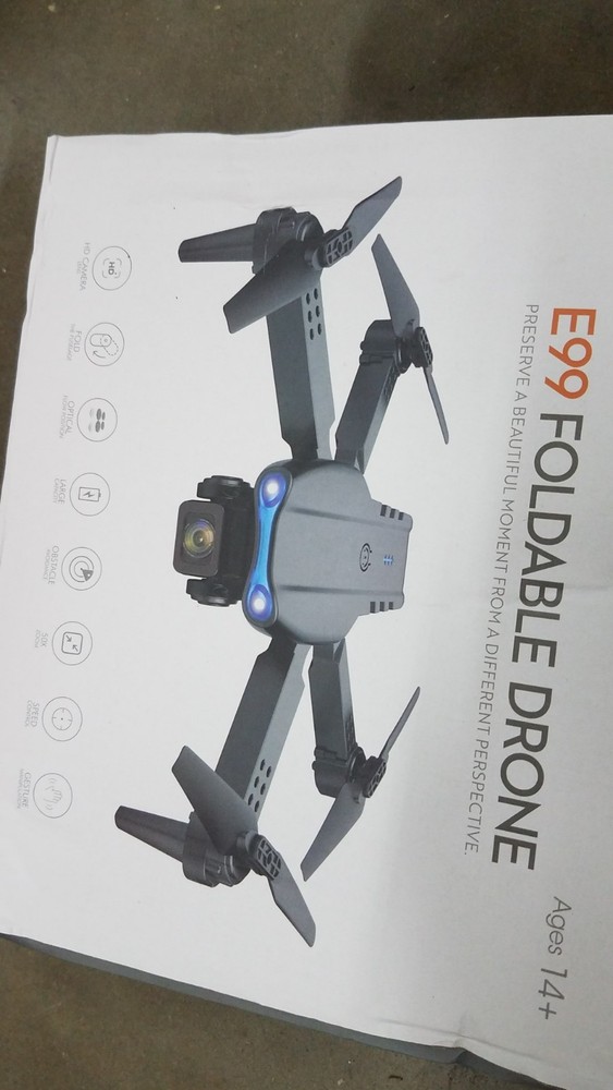 Orange E99 Foldable Dual-Camera Drone with Optical Flow Positioning