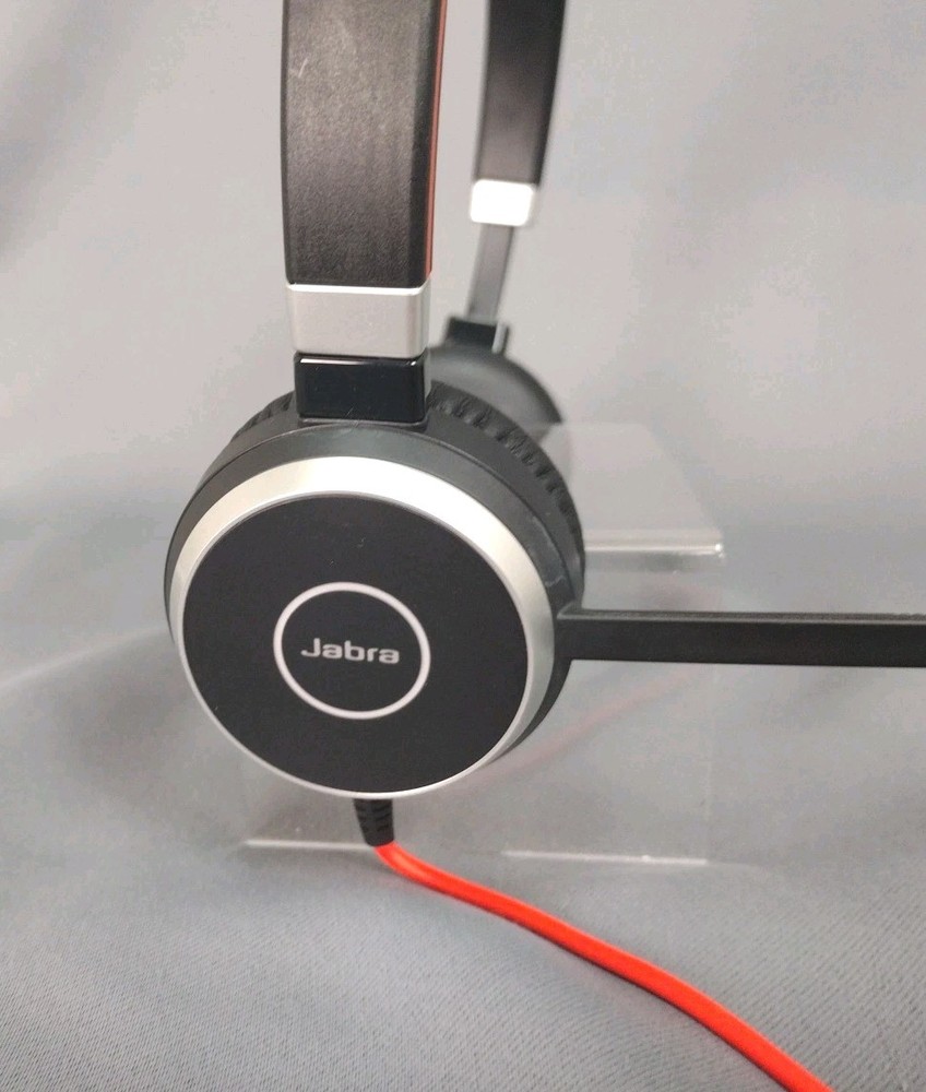 Jabra Evolve 40 Wired Stereo USB Headset Controller ENC010 Microphone Tested