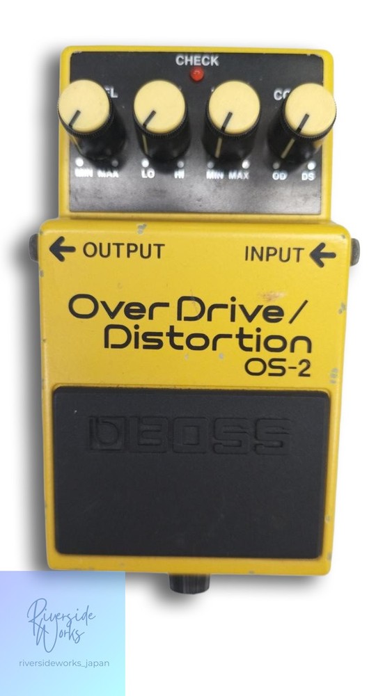 BOSS OS-2 Overdrive/Distortion Effect Pedal Guitar Used