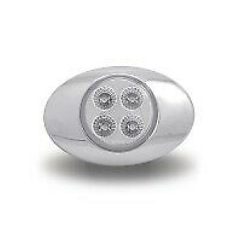 Clear Red Marker Generation 2 LED Light – 4 Diodes