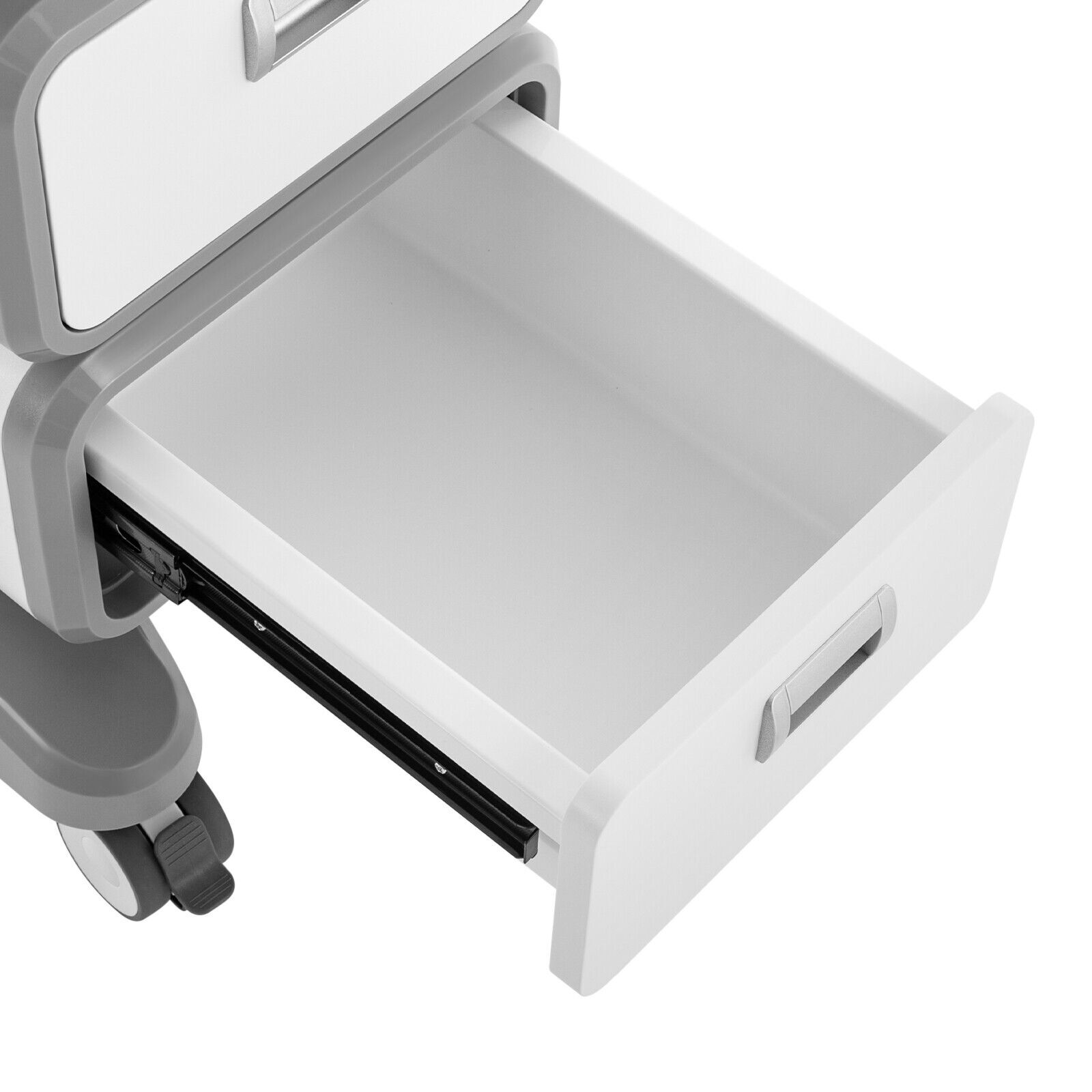 Dental Storage Cabinet Drawers Mobile Utility Cart /4 Layer Dental Trolley NEW