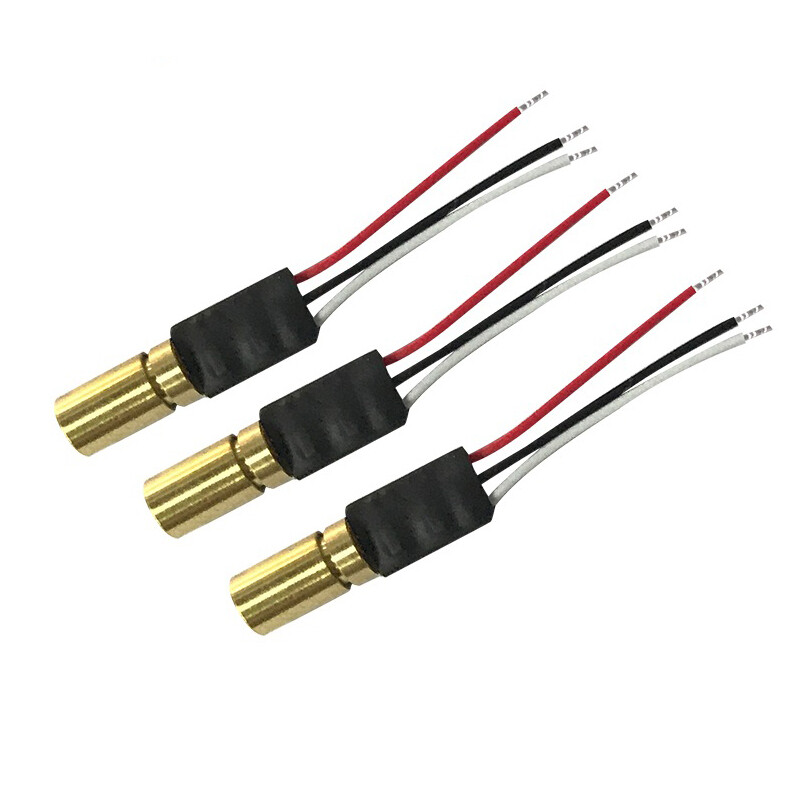 635nm 10mW Red Dot Laser Module Emitting Diode TTL Frequency Modulation 50KHZ