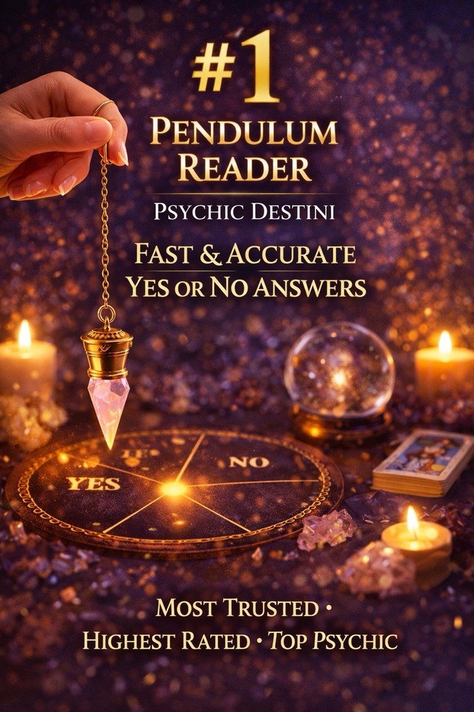 Yes Or No Pendulum Reading Answer Prediction, Psychic Medium - 100% Accurate