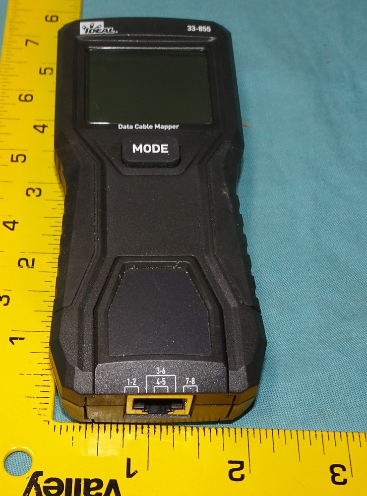 -- Ideal Electrical Data Cable LCD Wiremapper 33-855