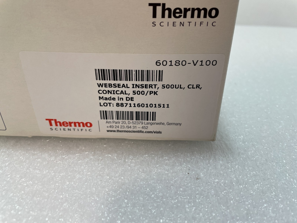 Thermo 60180-V100 WEBSEAL INSERT 500UL