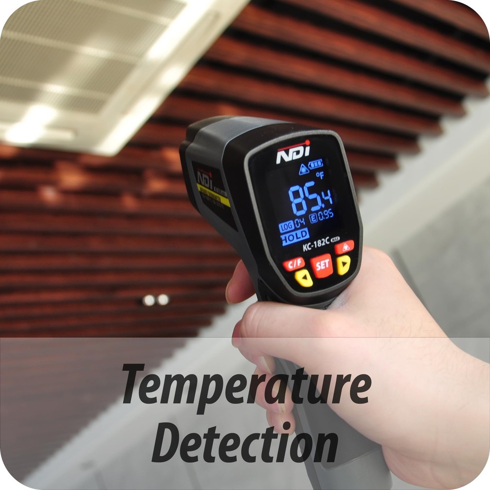 High-Precision Thermometer Temperature , -58℉ to +2372℉, Multi-Purpose for Co...