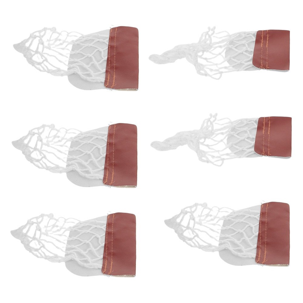 6 Pcs Pool Table Replacement Mesh Bag Equipment Billiard Pockets Covers