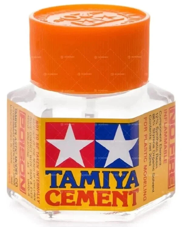 Tamiya Craft Tools 87012 ; Cement Glue (20ml) For Plastic Model Kit