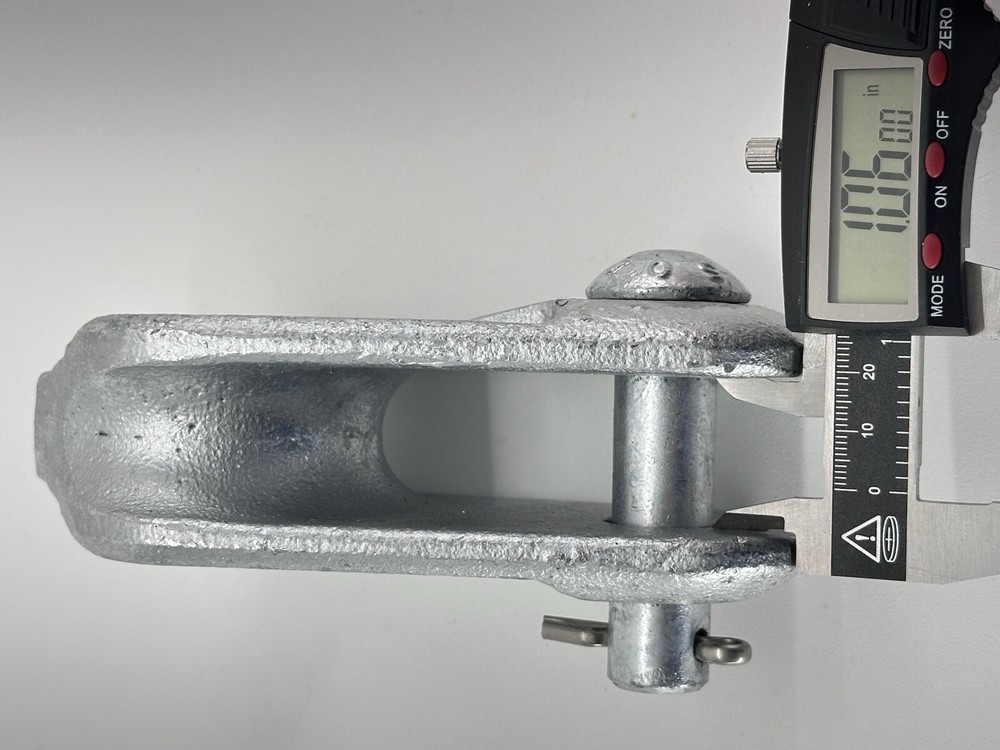 New PLP-CN Galvanized Guy Wire Cable Eye Clevis 42,400Lbs - TC6F