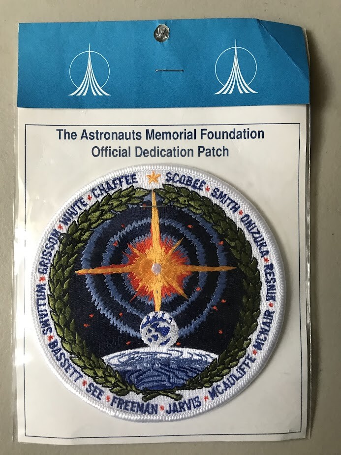 Astronauts Memorial Foundation Official Dedication Patch New Sealed