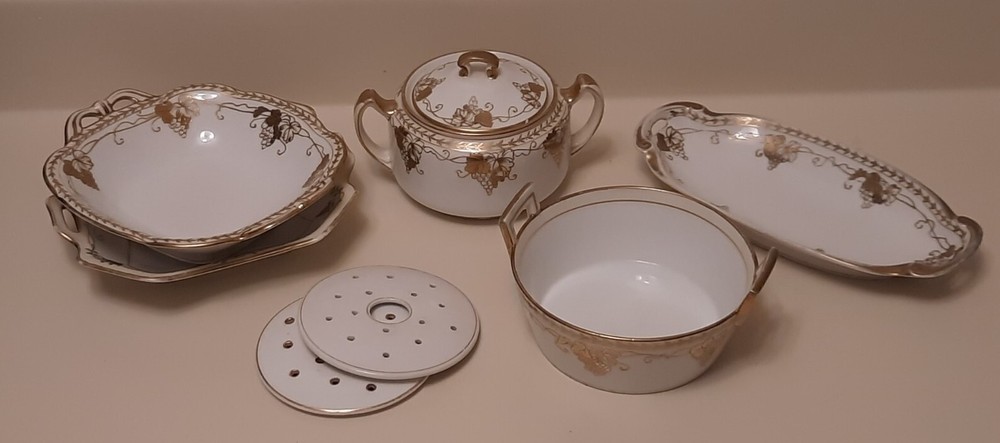 Vintage Hand Painted Nippon China Set
