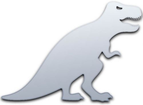 T-Rex Dinosaur Shaped Acrylic Mirrors (Several Sizes Available)