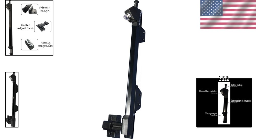 Magnetic Top Pull Gate Latch - Secure Your Pool and Garden Gates with Ease