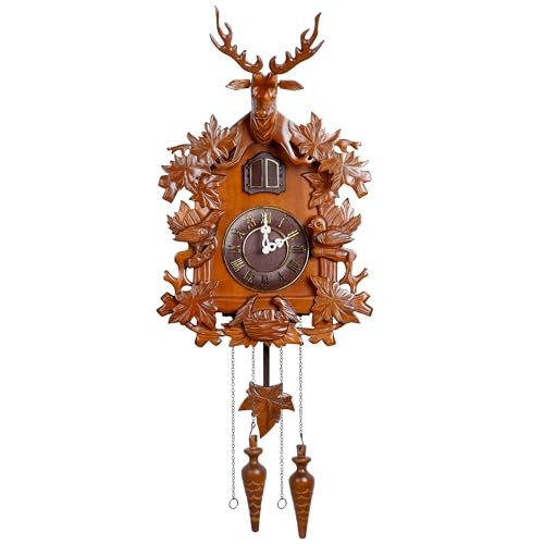 Large Handcrafted Wood Cuckoo Clock MX015-2