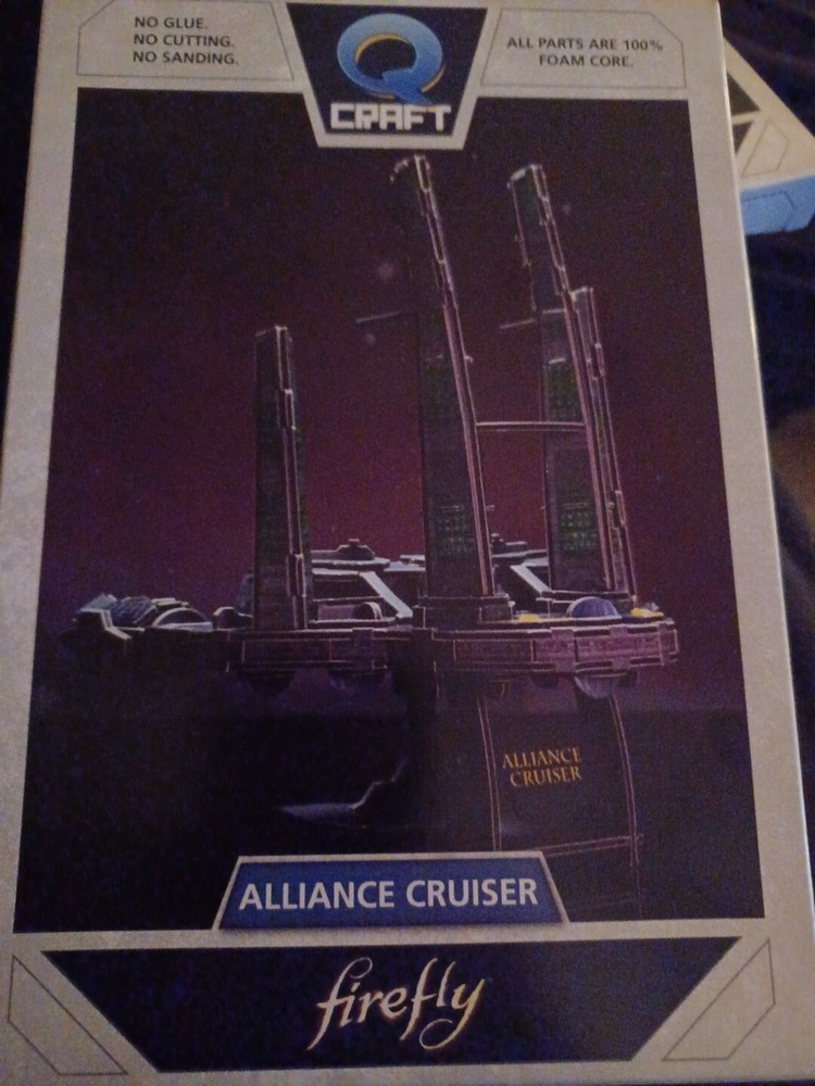 FIREFLY Q Craft Alliance Cruiser Foam Core Model Kit