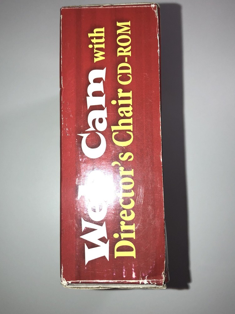 Web Cam With Director’s Chair Cd-rom