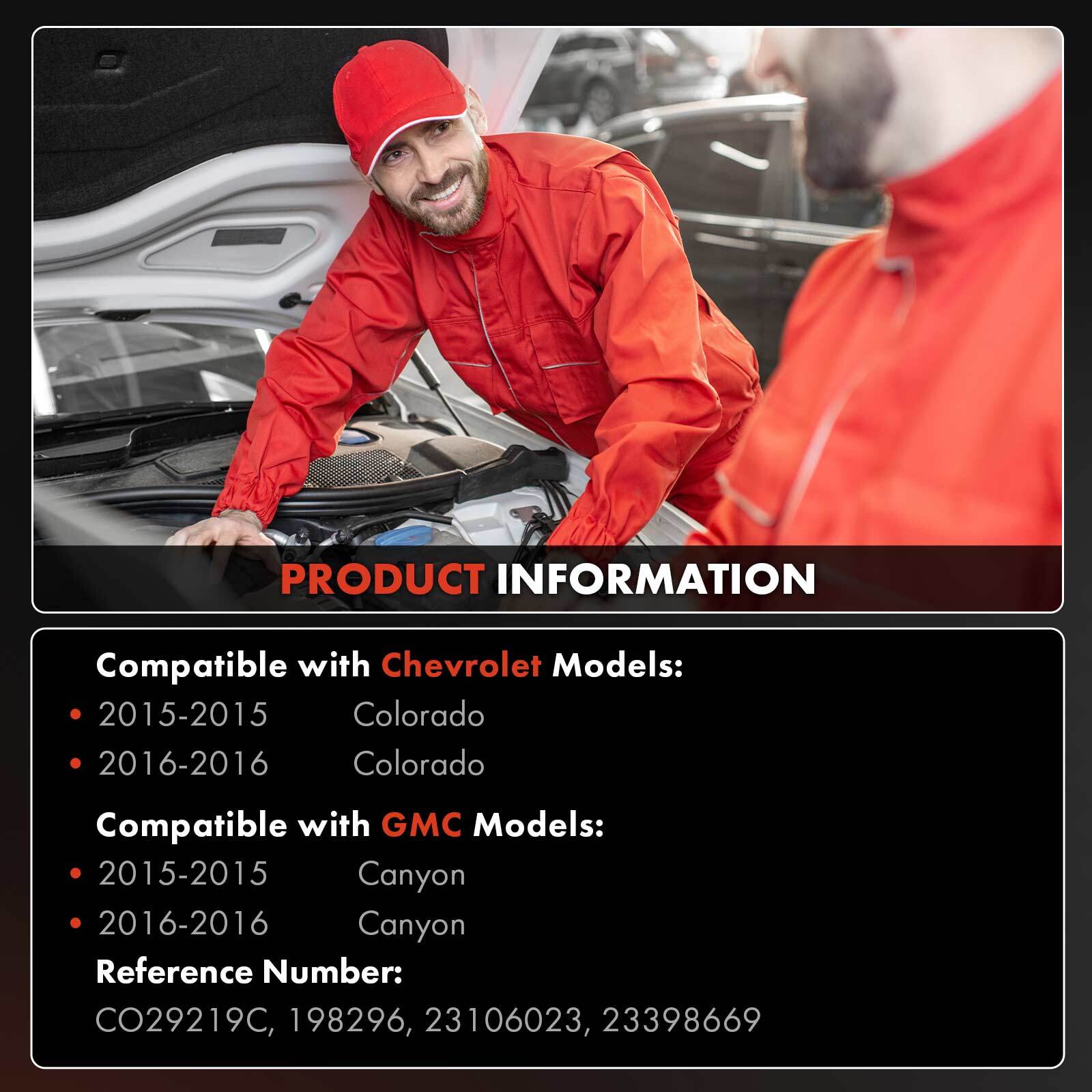 A/C Compressor With Clutch for Chevrolet Colorado GMC Canyon 2015-2016 V6 3.6L