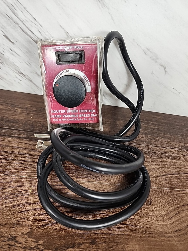 ☆LOOK☆ ~MLCS Solid State Router Motor Speed Control #RSC-15~ ☆USED-GOOD☆