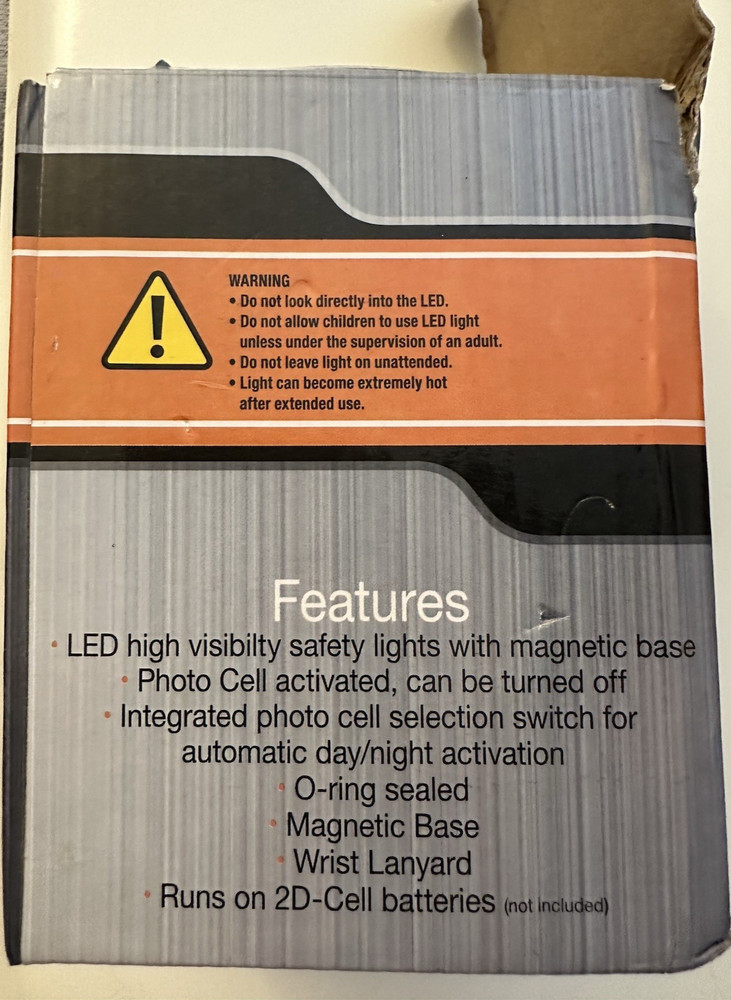 Railhead Multi-Mode 360 Strobe M100R-LED Magnetic Red Caution Light New