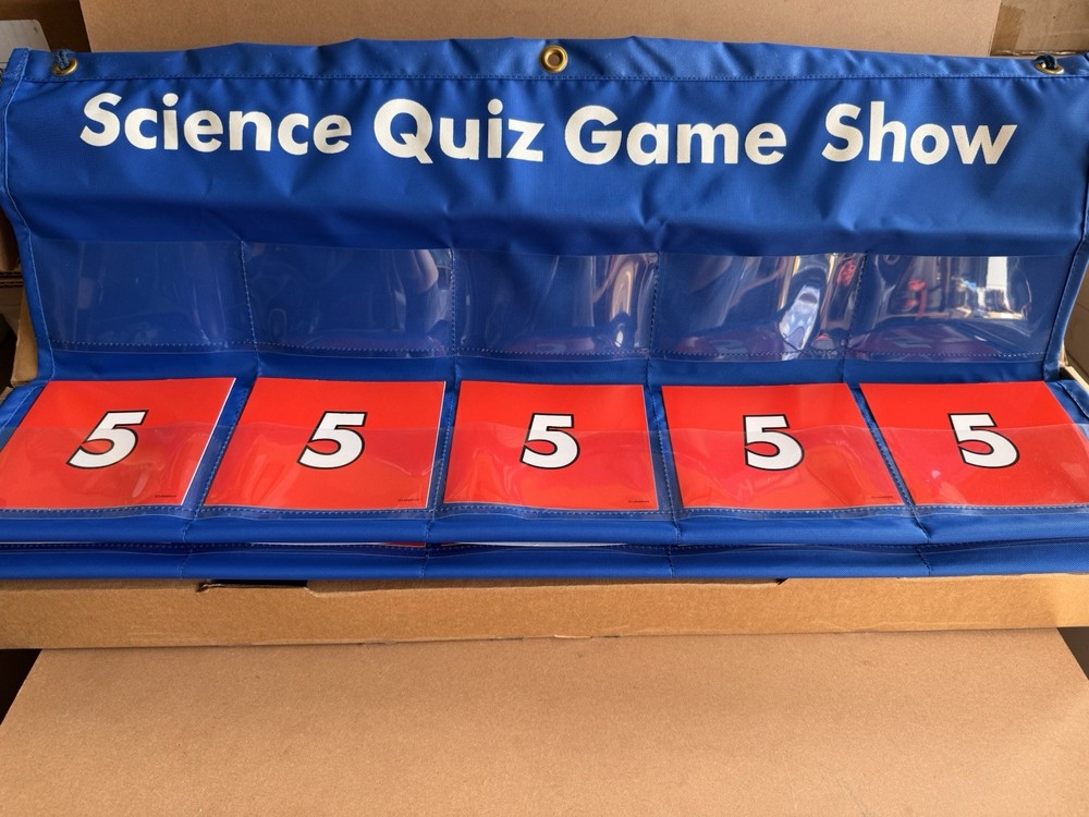 Lakeshore Science Quiz Game Show Wall Chart