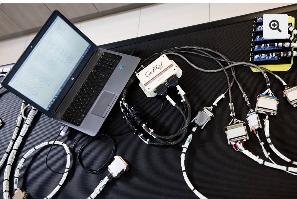 Bullet Ent Cable Pro CP1 computer controlled continuity testing.