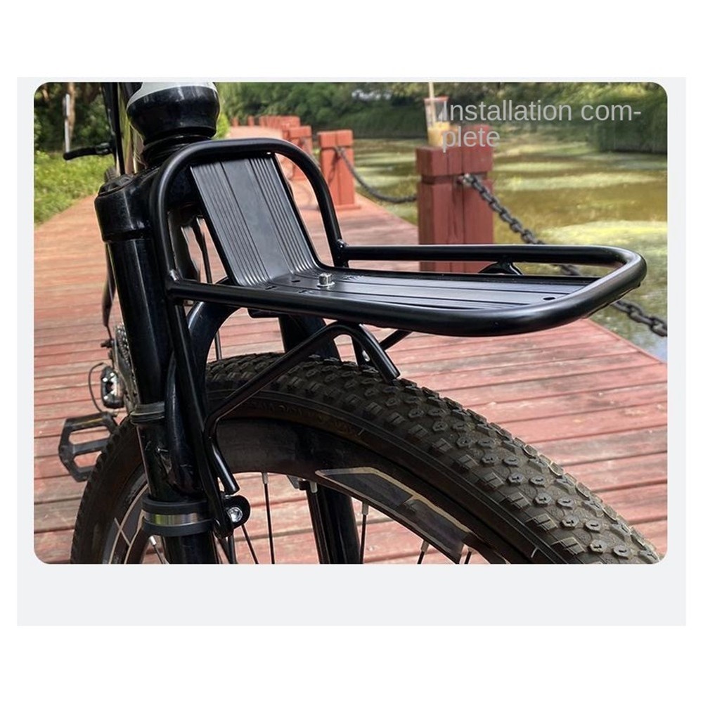 Front Rack Basket Bracket Mountain Bike Front Rack Alloy Front Fork Rack 4366