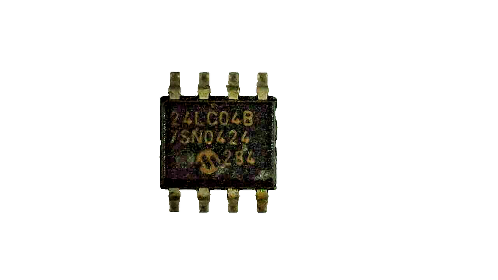 2 pieces MicroChip 24LC04B flash ROM SOP8 PULL GUARANTEED