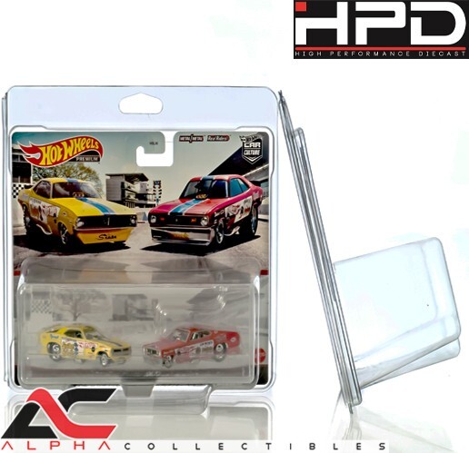 20 PACK HPD PROTECTOR CASE (2-CAR TARGET EXCLUSIVE) HOT WHEELS .8MM