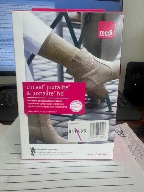 Circaid Juxtalite Compression Lower Leg wrap Long Medium 33cm